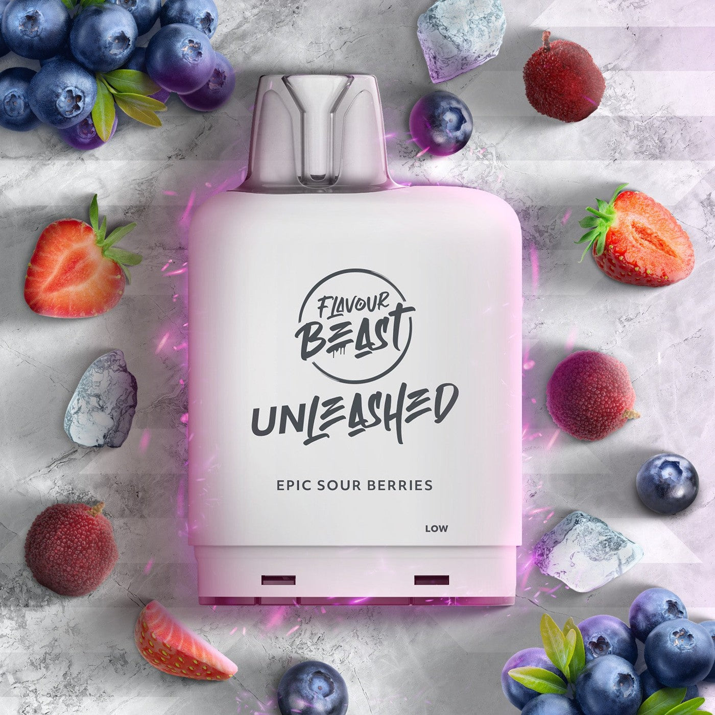 EPIC SOUR BERRIES LEVEL X UNLEASHED BOOST G2 32K POD pod