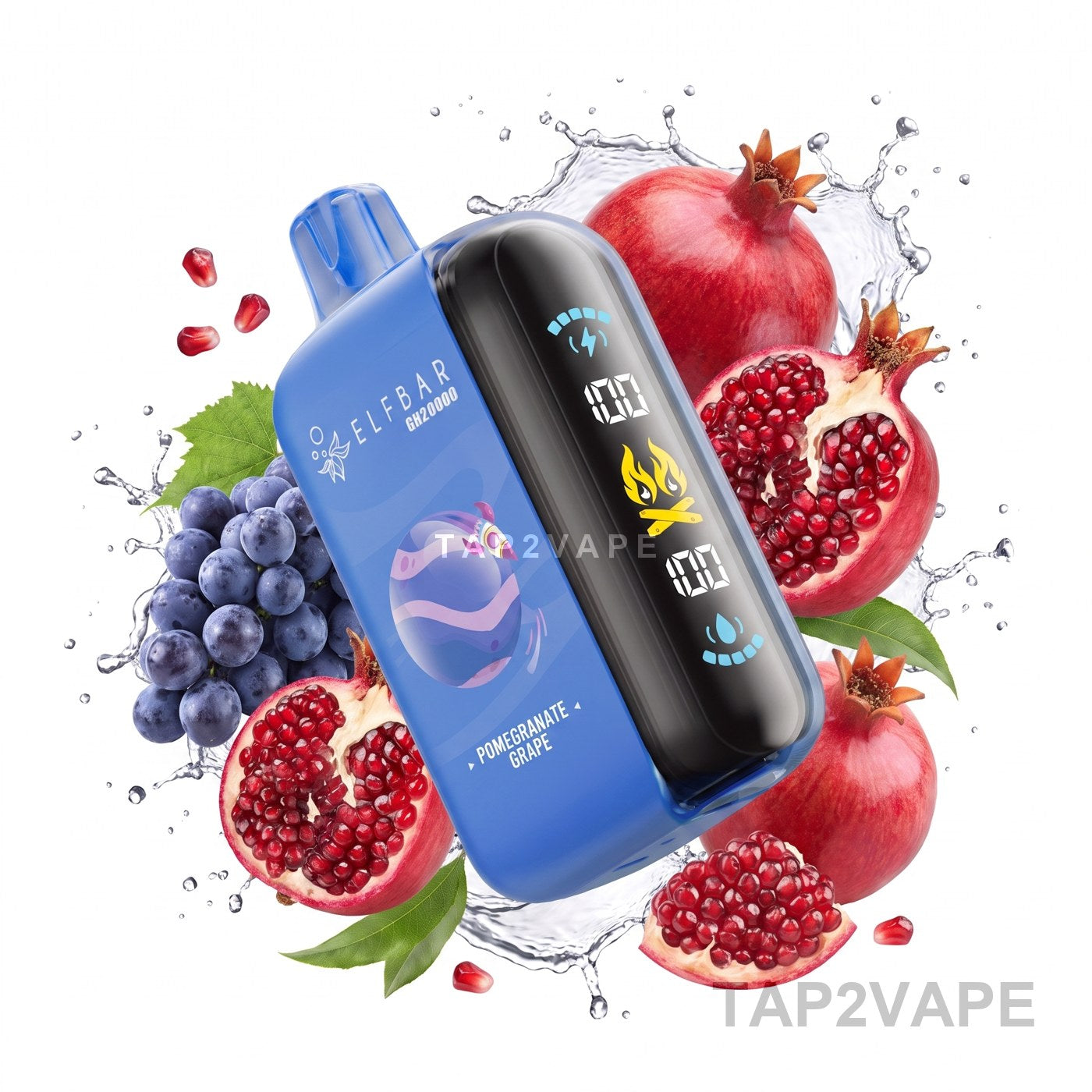 POMEGRANATE GRAPE ELF BAR GH20000