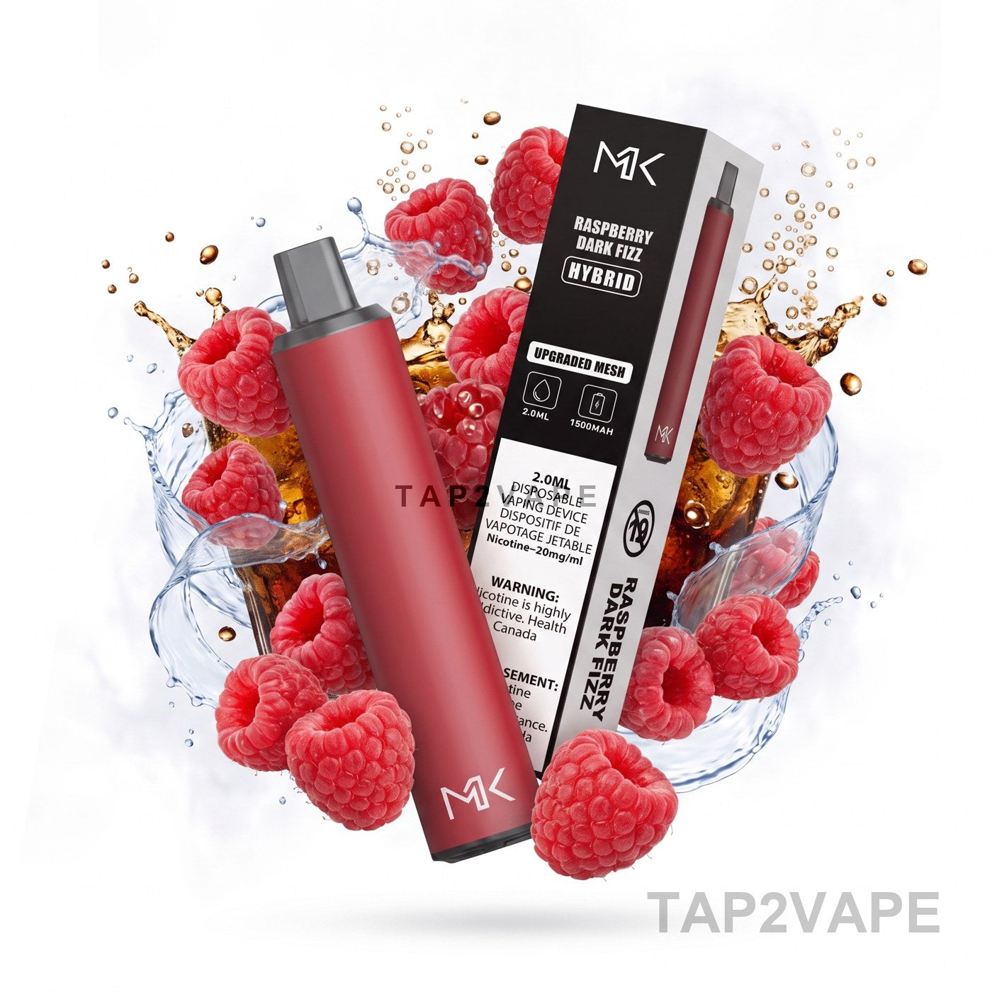 RASPBERRY DARK FIZZ MASKKING HYBRID 3000