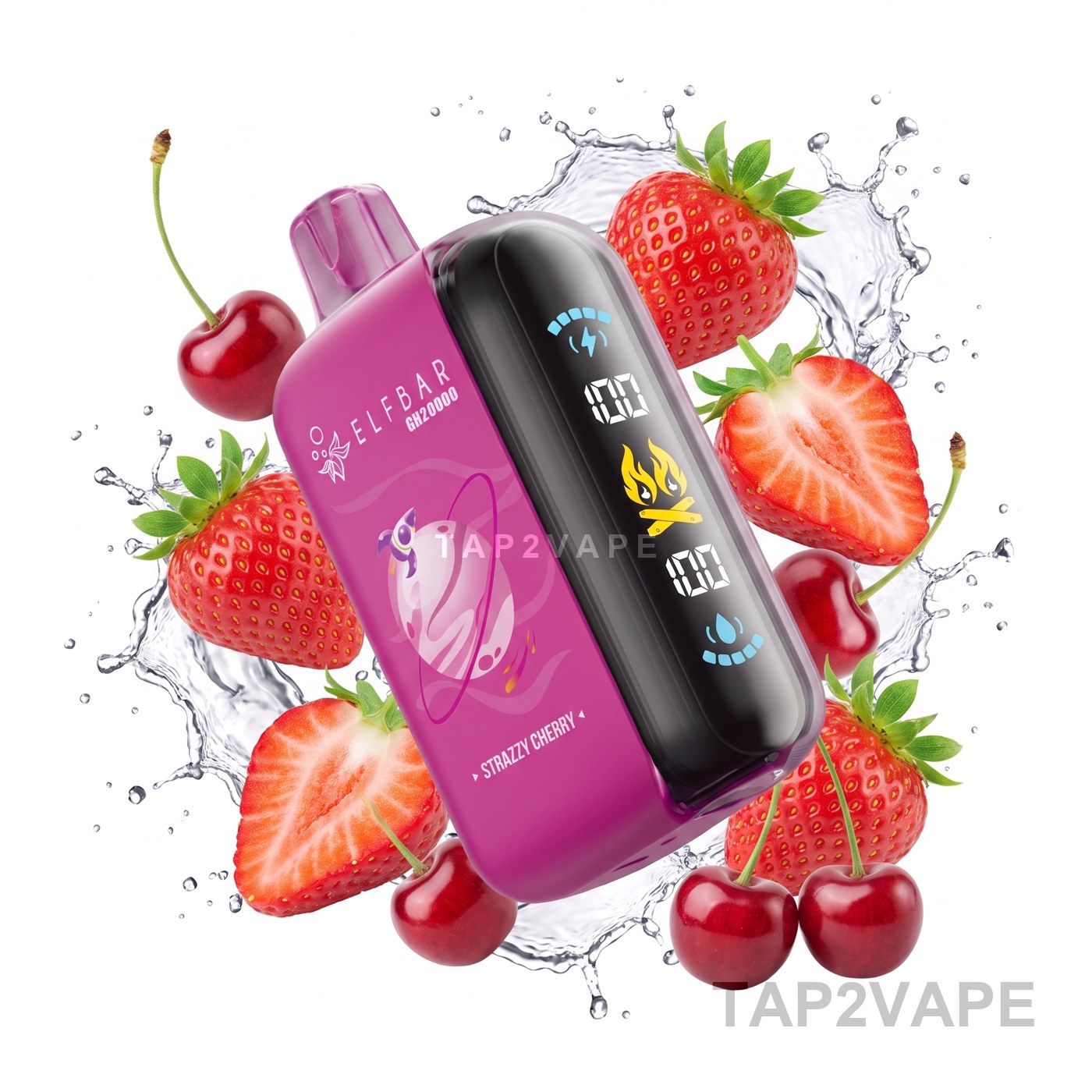 STRAZZY CHERRY ELF BAR GH20000