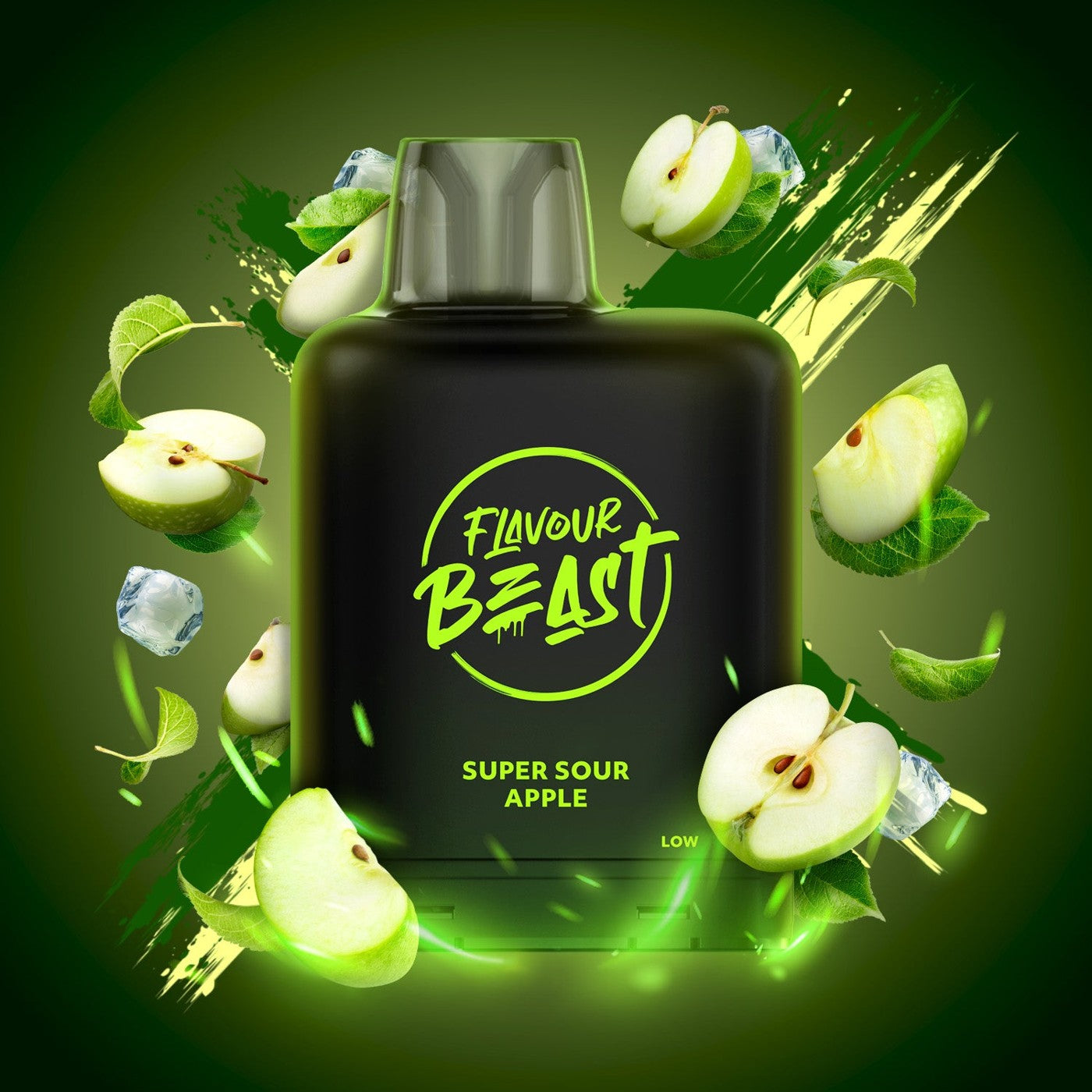 SUPER SOUR APPLE ICED LEVEL X BOOST G2 32K POD pod