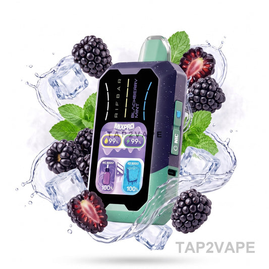 BLACKBERRY MINT RIFBAR MIXPRO 40K