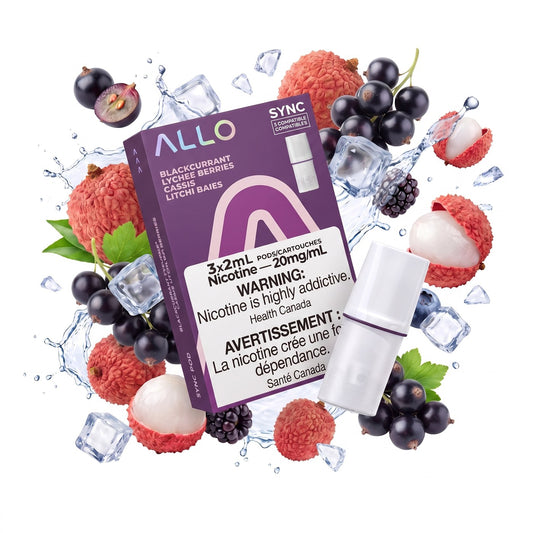 BLACKCURRANT LYCHEE BERRIES ALLO SYNC POD PACK