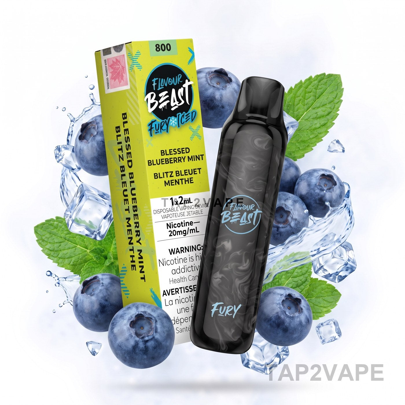 BLESSED BLUEBERRY MINT FLAVOUR BEAST FURY