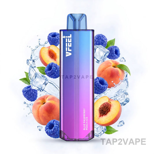 BLUE RASPBERRY PEACH ICE VFEEL V1 6K