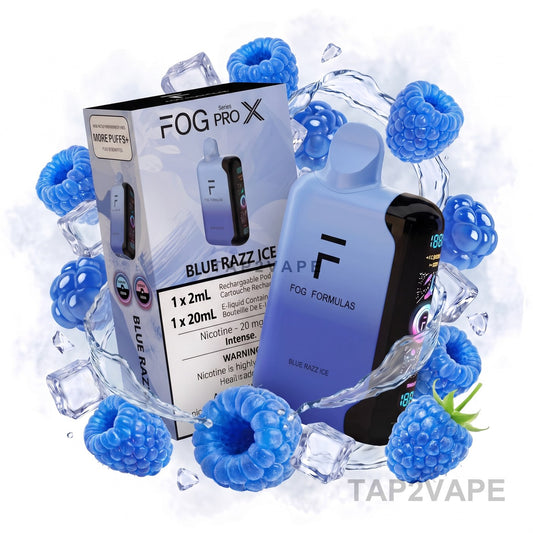 BLUE RAZZ ICE FOG PRO X