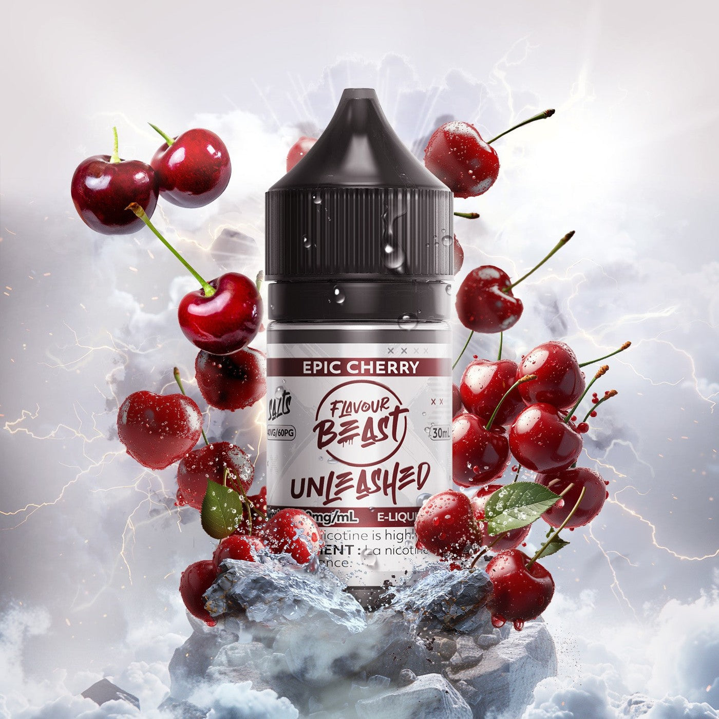 EPIC CHERRY FLAVOUR BEAST 30mL salt nic e-liquid