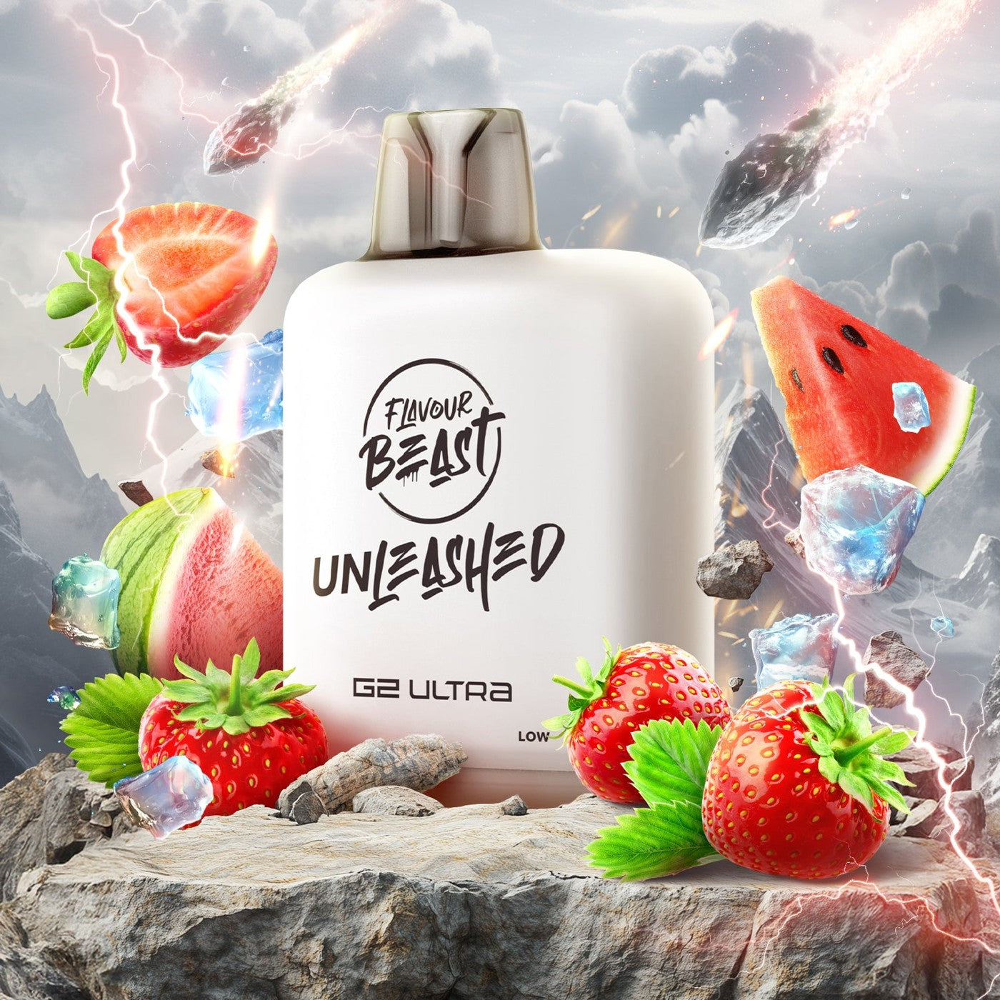EPIC STRAWBERRY WATERMELON LEVEL X UNLEASHED G2 ULTRA 50K POD pod
