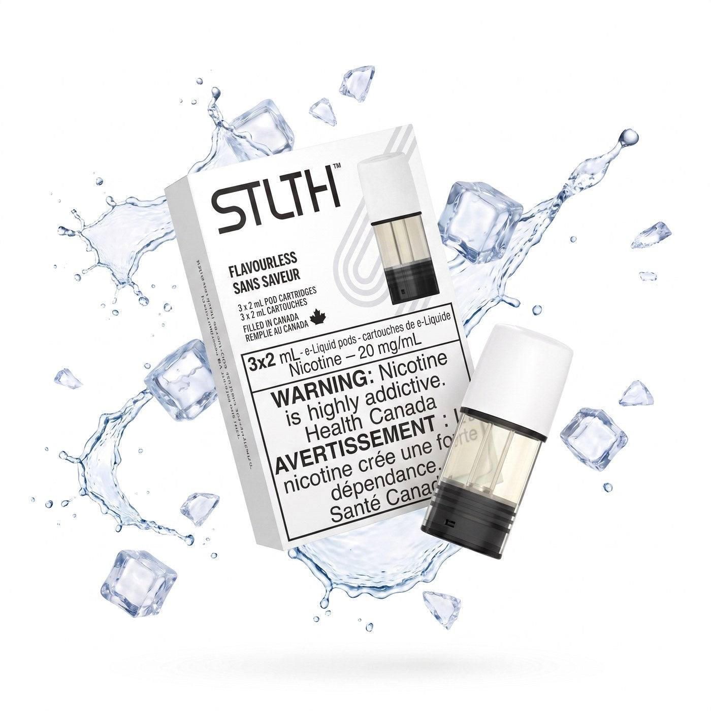 FLAVOURLESS STLTH POD PACK