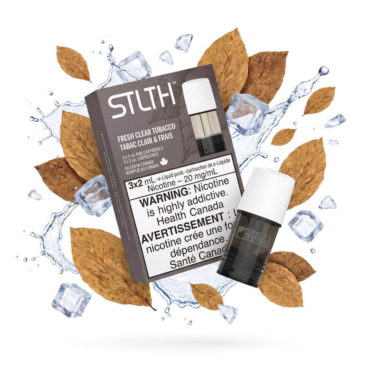 FRESH CLEAR TOBACCO STLTH POD PACK