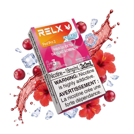 HIBISCUS ICE TEA RELX PRO 2 POD PACK