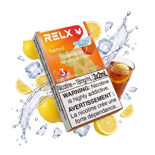 LEMON ICE TEA RELX PRO 2 POD PACK
