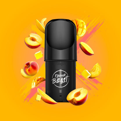 MAD MANGO PEACH FLAVOUR BEAST POD PACK pod pack