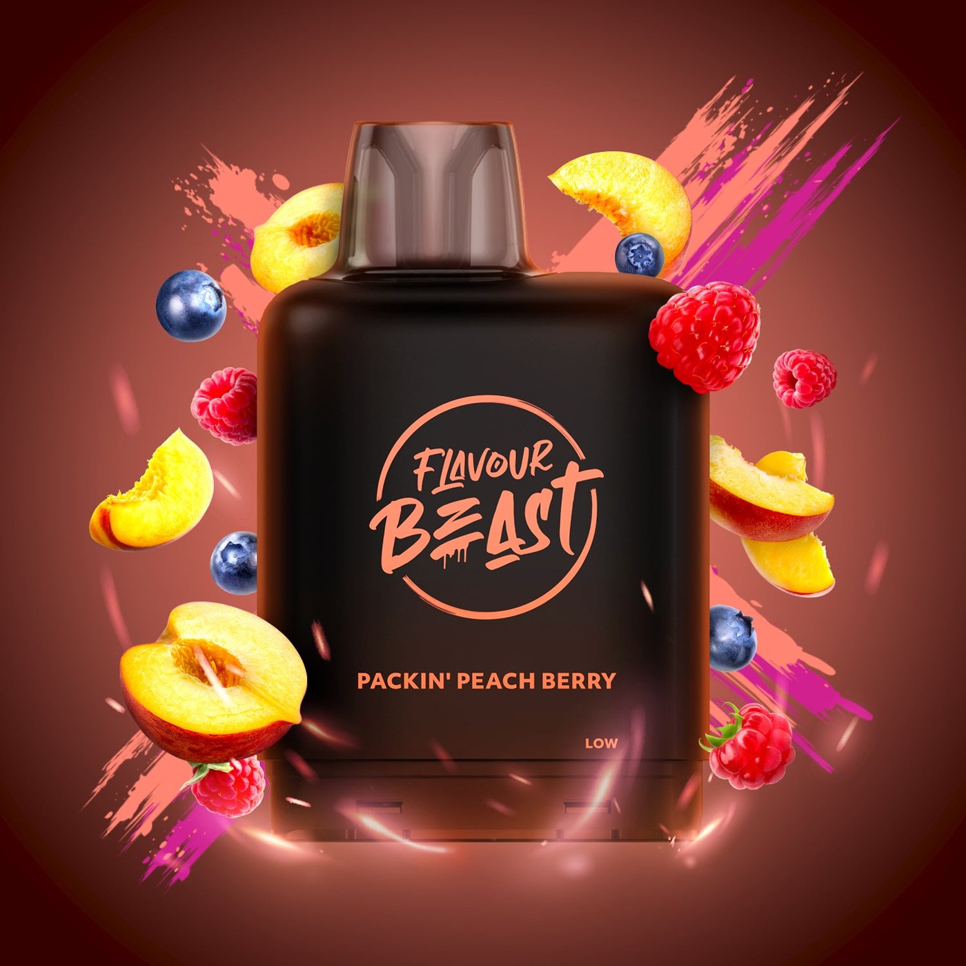 PACKIN' PEACH BERRY LEVEL X BOOST G2 32K POD pod