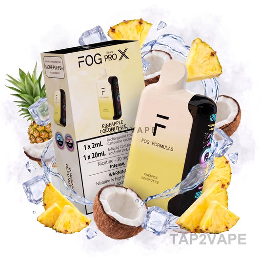 PINEAPPLE COCONUT ICE FOG PRO X