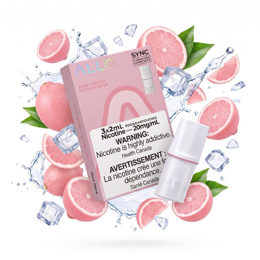 PINK LEMON ALLO SYNC POD PACK