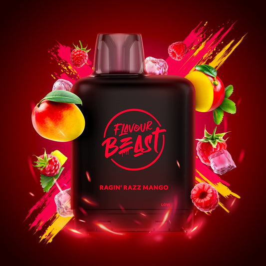 RAGIN' RAZZ MANGO ICED LEVEL X BOOST G2 32K POD pod