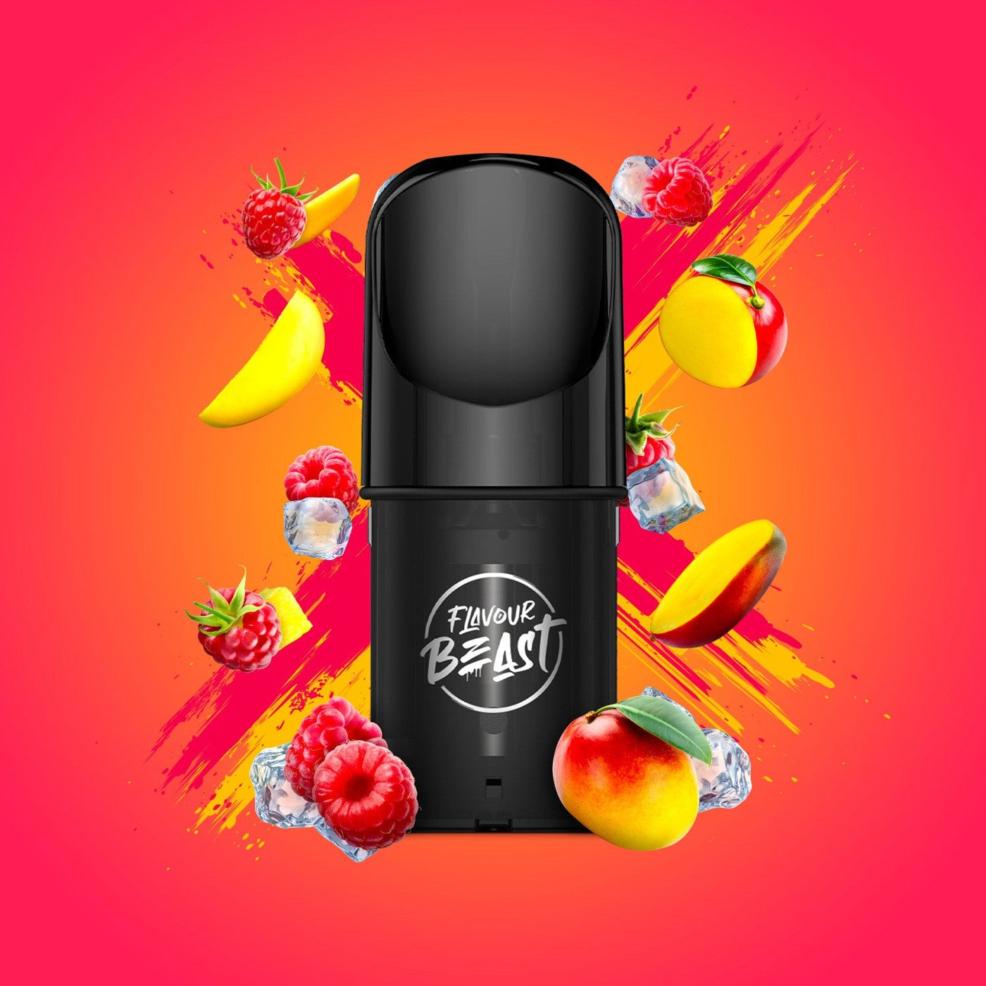 RAGIN' RAZZ MANGO ICED FLAVOUR BEAST POD PACK pod pack