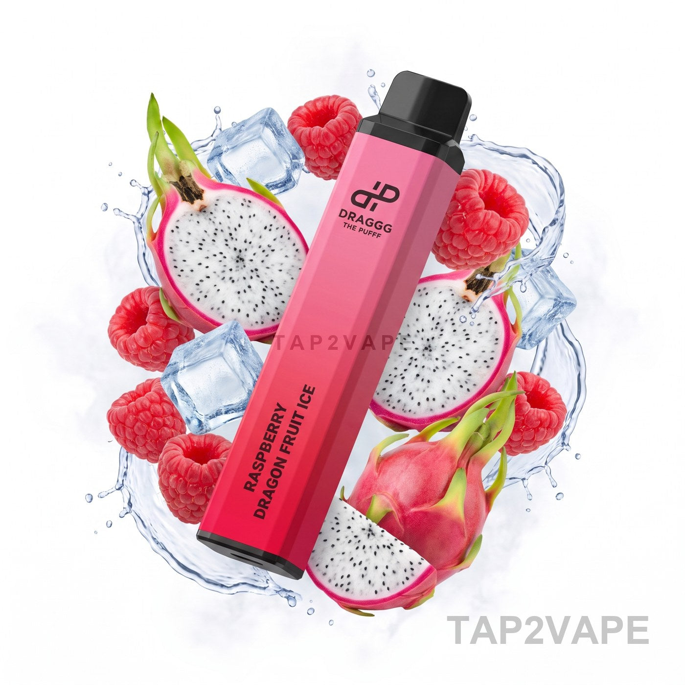 RASPBERRY DRAGON FRUIT ICE DRAGGG THE PUFFF 4000