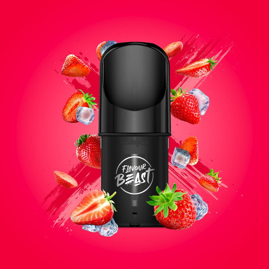 SIC STRAWBERRY ICED FLAVOUR BEAST POD PACK pod pack