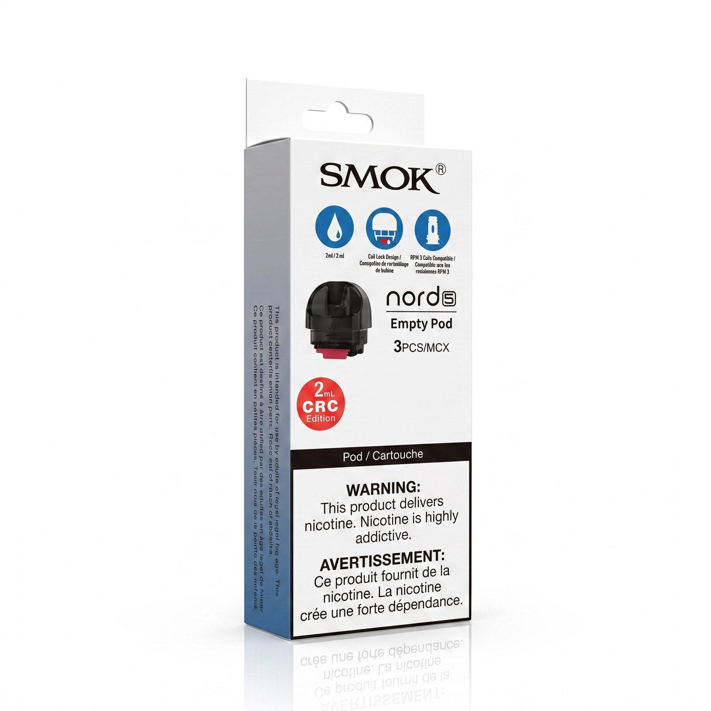 SMOK NORD 5 REPLACEMENT PODS (CRC)