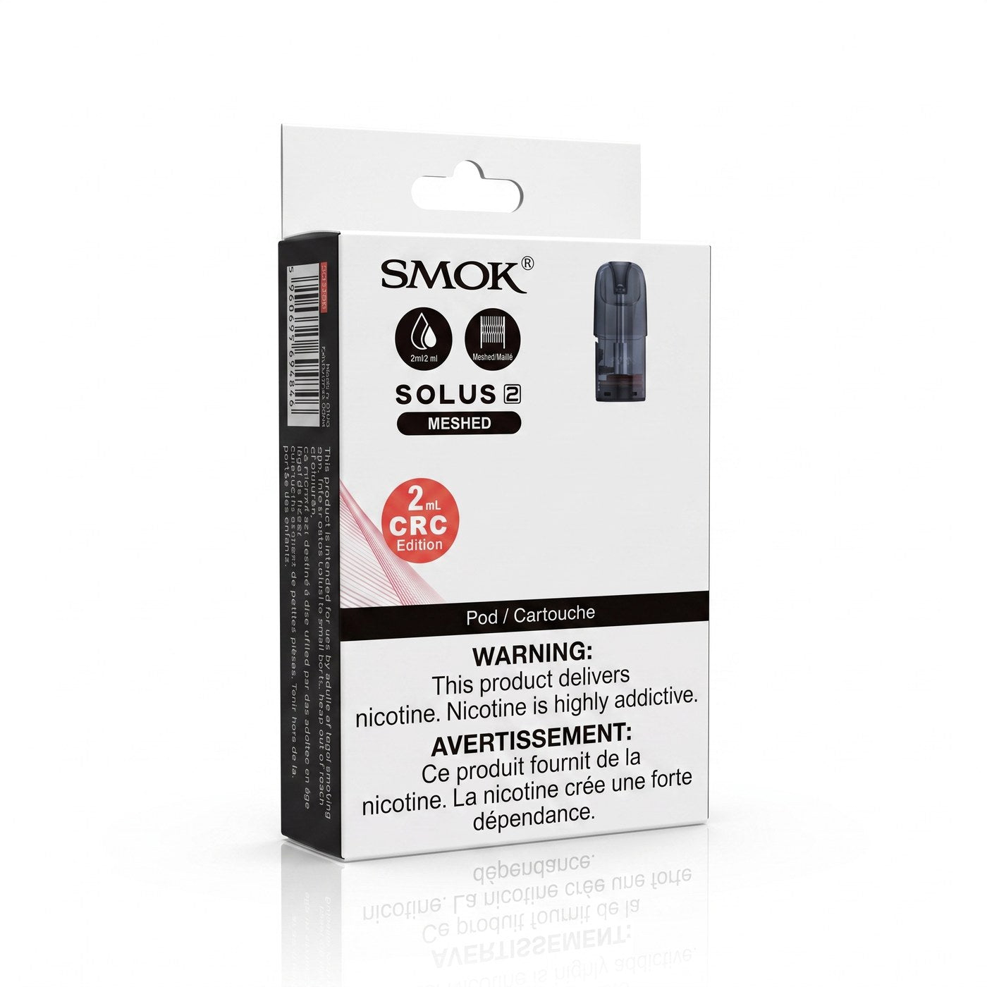 SMOK SOLUS 2 REPLACEMENT PODS (CRC)