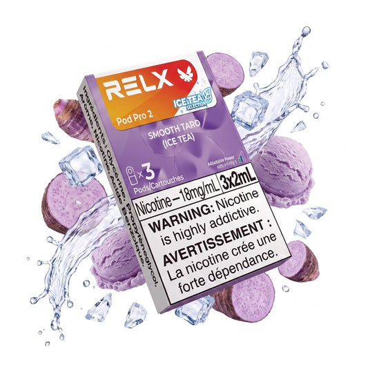 SMOOTH TARO (ICE TEA) RELX PRO 2 POD PACK