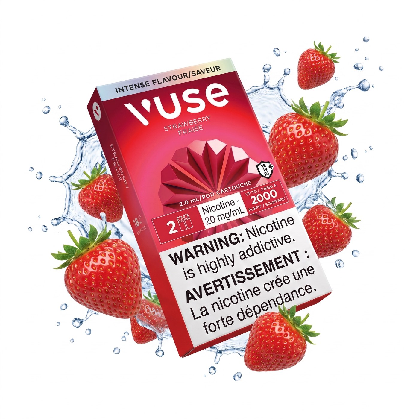 STRAWBERRY VUSE POD PACK