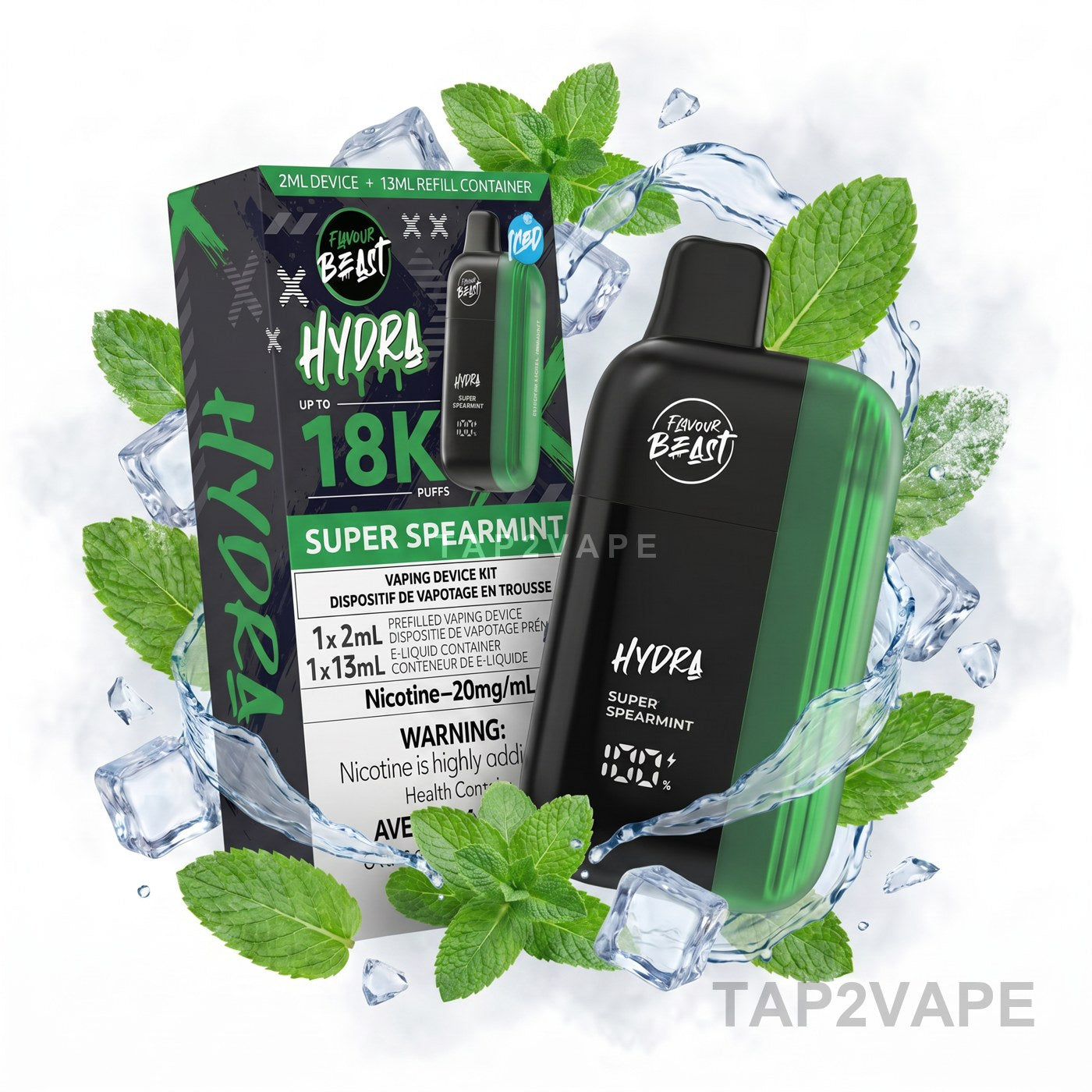 SUPER SPEARMINT FLAVOUR BEAST HYDRA